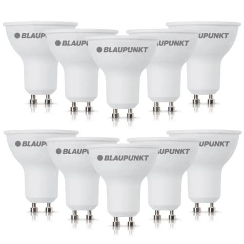 BLAUPUNKT LED GU10 Light Bulb, Spot, Daylight Lighting, 5W, Replacement of 50W, Natural White 4000K, 475 Lumens
