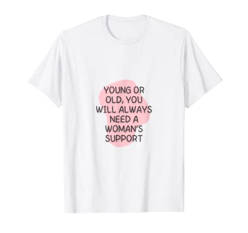 Les femmes sont synonymes de soutien rétro T-Shirt