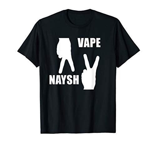 Vape Naysh T-Shirt Rep The Vape Nation Two Fingers Tee T-Shirt