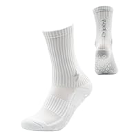 Grip Socken Fußball Herren Größe 36-41 & 42-47 Atmungsaktive Anti-Rutsch Sportsocken für ambitionierte Sportler Fußballsocken mit Polsterung & Zehenverstärkung Grip Socks gegen Blasen Football Socks