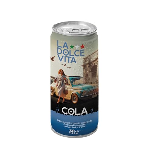 La Dolce Vita Italian Soda (Pack of 4, Cola)