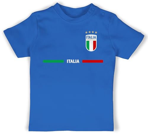 Baby T-Shirt Mädchen Jungen - 2026 Fussball WM Fanartikel - Italien Trikot...