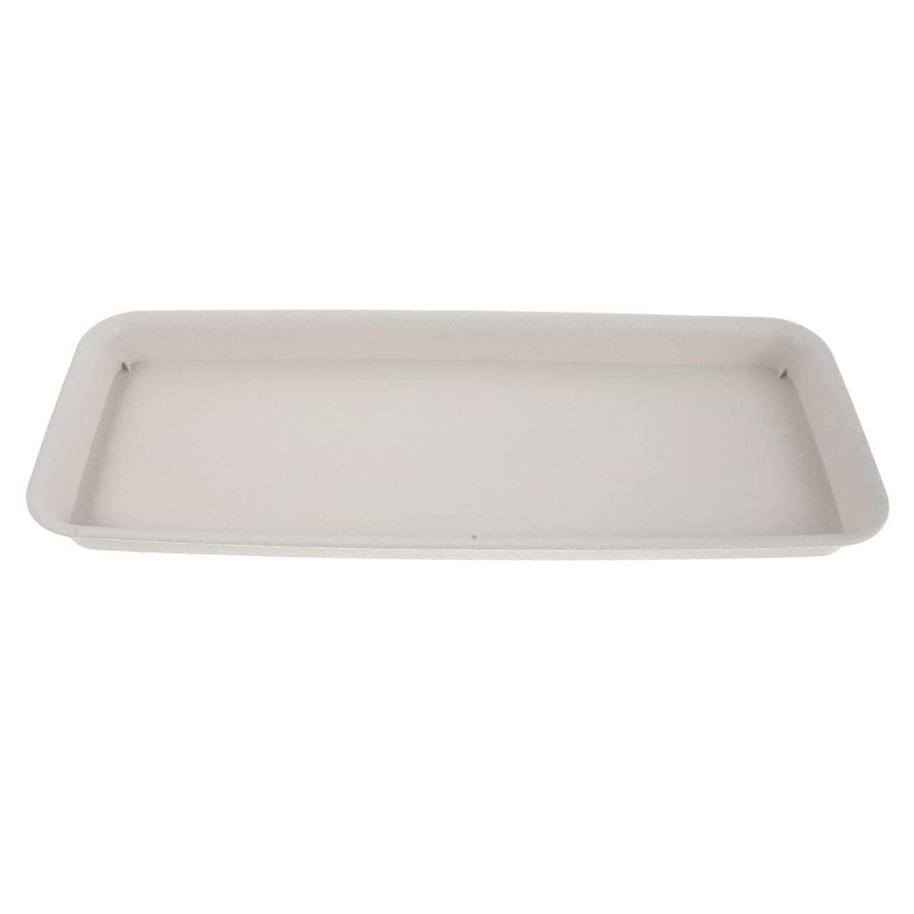 BAZEITFLOW Rectangular Plant Saucer Tray 19X8 Inch Plastic Flower Pot Drip Water Catcher Gardening Plant Water Tray Base for Indoor Outdoor Flower Pots and Planters