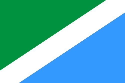 Drapeau Ussolie Sibirskoye de qualité supérieure pour mât extérieur