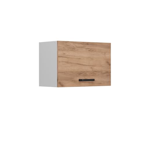 Vicco Hängeschrank R-Line, Goldkraft Eiche, 60 cm Flach, zur freien Kombination innerhalb modularer Küchensysteme