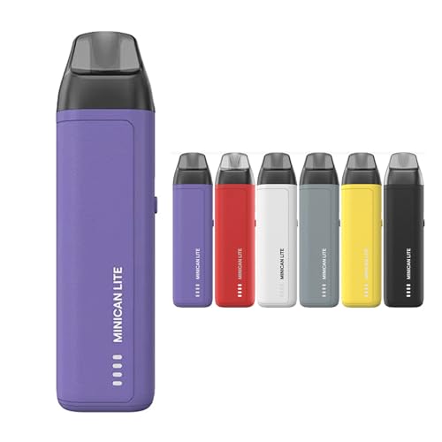 �A�X�p�C�A Minican lite �d�q�^�o�R �X�^�[�^�[�L�b�g 1200 mAh �o�b�e���[ �����\�ȃT�C�h�G�A�t���[ 0.6ohm minican pod �����x�C�v �j�R�`���Ȃ����L�b�h�Ȃ� (�{�[���h�p�[�v��)