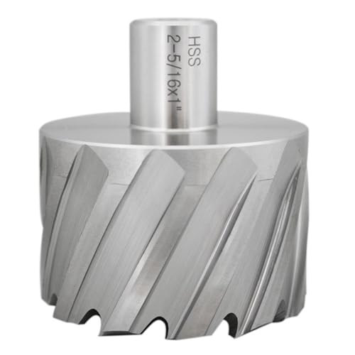 Accusize HSS Annular Cutter 2-5/16 x 1 in Cutting Depth, 3/4" Weldon Shank