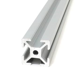 RAVITEJA SHOP 300 mm 20X20 4T Slot Aluminium Extrusion Profile (Silver)