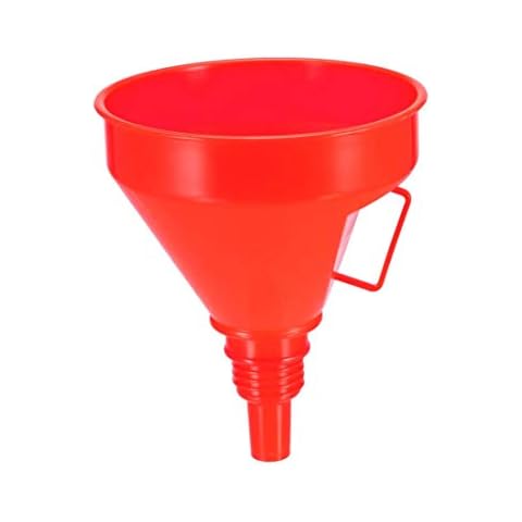 FOTN Filter Funnel 6 Inch Plastic Fuel Funnel for Petrol Engine Oil Water Fuel Gasoline Cover