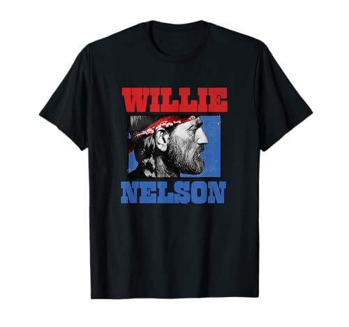 Official Willie Nelson Bandana T-Shirt