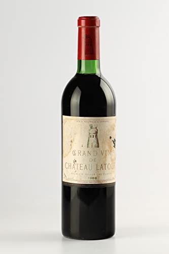 Château Latour 1969 – 1er Cru Classé con Etiqueta Dañada Château Latour 1969 – 1er Cru Classé con Etiqueta Dañada