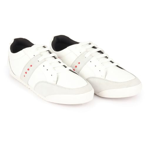 Image of FAUSTO Men's Classic Super Light Upper Soft Suede Leather Strap Lace Up Sneakers Shoes