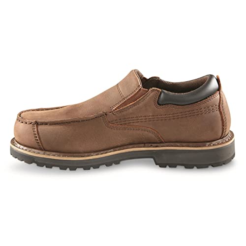 Guide Gear Men's Rugged Timber Waterproof Slip-On Shoes; Moisture Wicking Insoles, Casual Footwear4