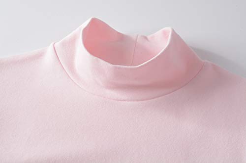 Image of Women's Cotton Mock Turtleneck Long Sleeve Basic Thermal Top