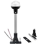 CLGMarine Bimini Light for Pontoon Boat - All Round LED Anchor & Stern Light, USCG Certified 2NM, 12 Inches (Vertical Mount)