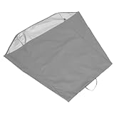 Abaodam Gartenschlauchabdeckung aus Oxford Gewebe 87,8 X 65,9 X 62,9cm Schlauchtrommelabdeckung mit Kordelzugverschluss für Tragbare Schlauchwagen im Außenbereich