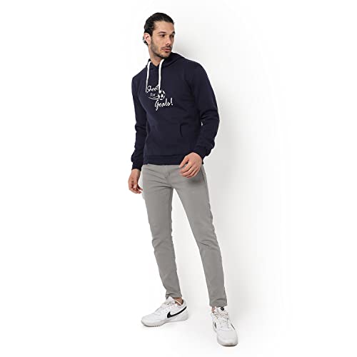 Image of CAHOOT Men's Printed Sweatshirt Regular Fit for Casual Wear | Full Sleeve | Cotton | Stylish Sweatshirt Crafted with Comfort Fit and High Performance for Everyday We