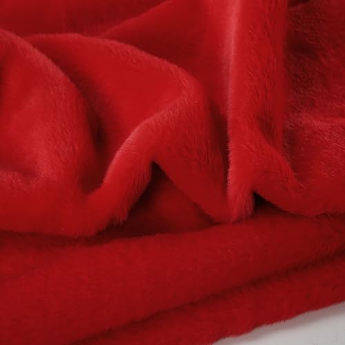 Tissu en fausse fourrure douce sans perte de poils pour oreillers