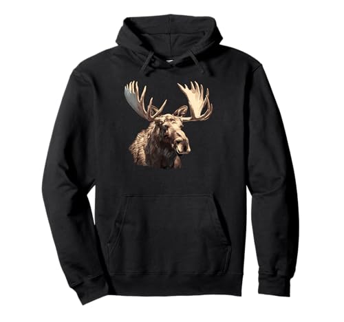 Elche Elch Pullover Hoodie