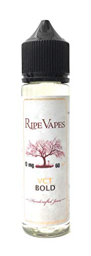 RIPE VAPES VCT BOLD �{�[���h 60ml with �I���W�i�����j�R�[���{�g��15ml �d�q���΂� VAPE ���L�b�h �j�R�`���t���[