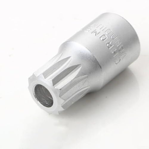 Llave de tubo de drenaje de aceite para reparación de caja de cambios automotriz, accionamiento de 3/8 pulgadas, compatible con H17/S8//para M16, construcción de metal, herramienta profesional de una