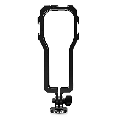 PULUZ Frame Cage Protective Cover for Insta360 ONE RS 1-Inch 360 Edition, Mounting Bracket Protective Case Cage with Cold Shoe - Image 2