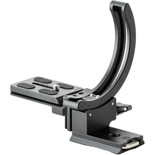 Monture d'objectif et support vertical Arca pour éviter le flou de bougé DSLR