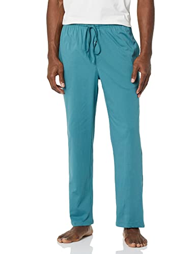 Image of Amazon Essentials Men's Relaxed-Fit Lightweight Cotton Knit Lounge Pajama Pants