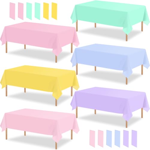 MRJ 12 Pack 6 Color Pastel Color Plastic...
