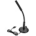 Kooshy Micrófono USB para PC, micrófono de Mesa, micrófono de pie, Sonido, Plug Play, Compatible con Cualquier computadora para podcasts de Juegos