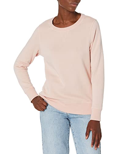 Image of Amazon Essentials Women's Fleece Crewneck Long Sleeve Pullover Sweatshirt (Available in Plus Size)