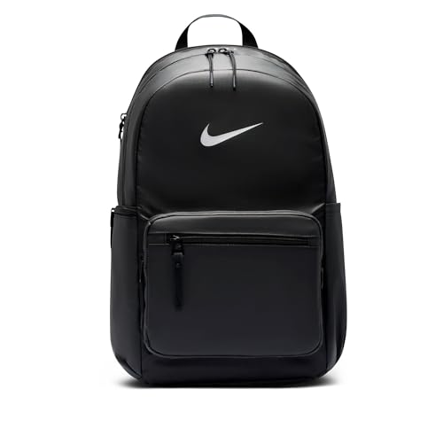 Nike Heritage Eugene Wintered Backpack, Black/Black/White, MISC