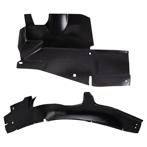 Image of TRQ Front Inner Fender Liner Set Compatible with 2005-2009 Buick LaCrosse GM1250134 GM1251110