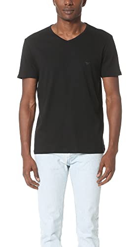 Emporio Armani Men's 3-Pack Regular Fit V-Neck Undershirt2