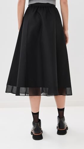 3.1 Phillip Lim Women's Belted Midi Skirt with Chiffon Hem3