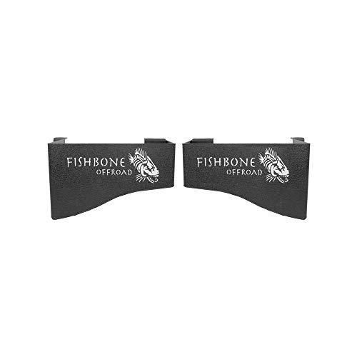Fishbone Offroad Jeep JK Wheel Well Storage Bins 07-17 Wrangler JK 4 DR
