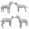 Lovelonglong Pet Clothing Dog Costumes Basic Blank T-Shirt Tee Shirts for Medium Large Dogs White XXL+ #3