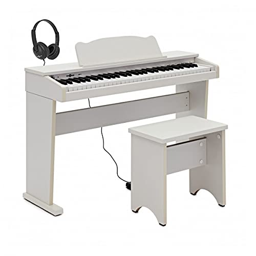 Piano numérique junior JDP-1 par Gear4music avec casque junior