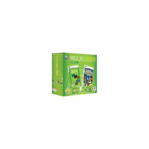 Xbox 360 - Konsole Arcade inkl. Sega Superstar Tennis Cover