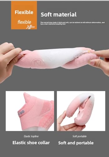 Sim Racing Shoes for Men Slip On Home Gaming Grip Sock Slippers Breathable Mesh Ultra-thin Comfort Wear Barefoot Driving Shoes Foldable No-slip Sole for Pro Game Cockpits Petals Karting Gym Indoor Use3