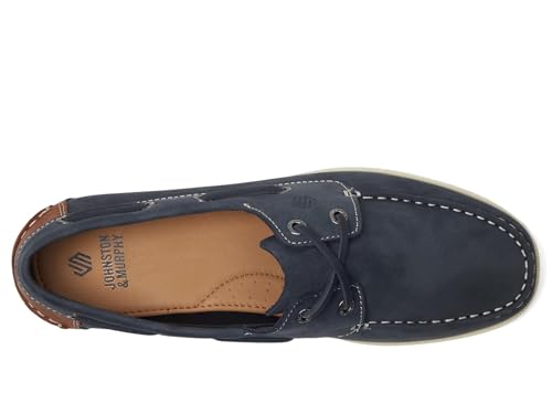 Johnston & Murphy Boy's Zeke Boat Shoe (Little Big Kid)2