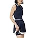 Lacoste Women's Sport Ultra Dry Tennis Heritage Dress, Navy Blue/Flour/Navy Blue, 6