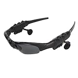 VBESTLIFE Bluetooth Glasses, Foldable MP3 Polarized Lenses Music Sunglasses V4.1 Stereo Handfree Calling, with 270° Speaker, for Phones Tablets (US Plug)