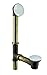 Westbrass D325H-26 European Tip Toe Bath Waste Drain Kit with Illusionary Faceplate, 14" Make-Up, 17 Ga., Polished Chrome