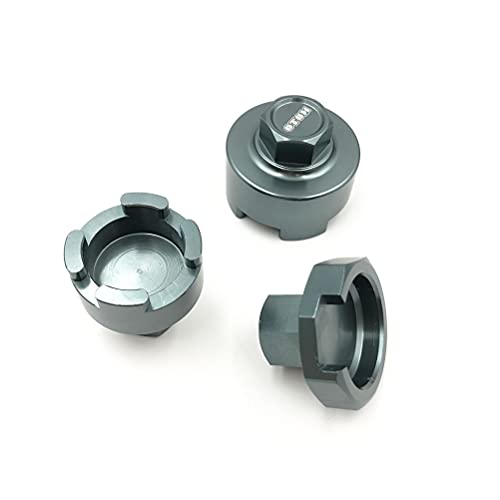 Image of OTOM Motorcycle Shock Absorber 50mm 49mm 35mm Fork Cap Wrench, Front Fork Compression Valve Removal Tool for XC-W /EXC 125 /150 /250 /350 /450 /500 SX /SXF /XC /XC-F Fork Cap Puller Tools