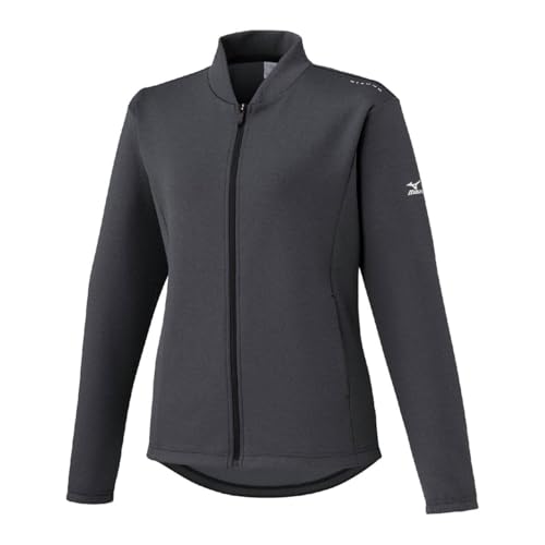 MIZUNO(ミズノ) レディース ストレッチ スウェットジャケット M L XL フルジップ ジャケット ブルゾン トップス スポーツウェア フード無し