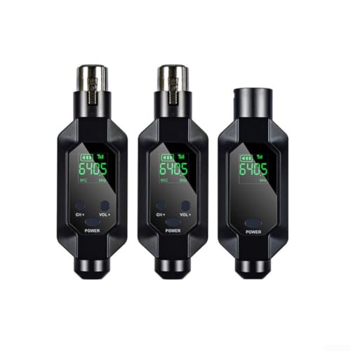 Convertidor de micrófono inalámbrico XLR que elimina los cables en el escenario de forma estable
