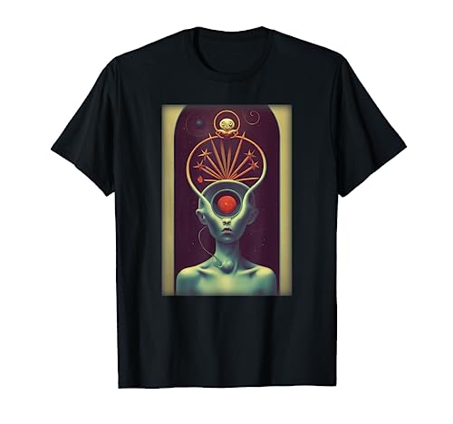 Surrealismo Tarot Card Star Avant Garde Ocultismo Espectral Camiseta