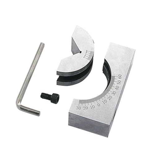 Placa angular de alta precisión con bloque en V de 0 a 60 grados para talleres 7
