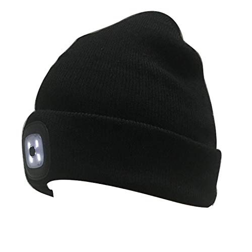 Hat with Light Led Cap Light Built-in Rechargeable LED Head Lights Unisex LED